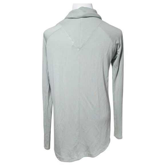 Athleta Nirvana Wear Two Ways Wrap- softest fabric imaginable in Opal Green XS - Picture 4 of 8